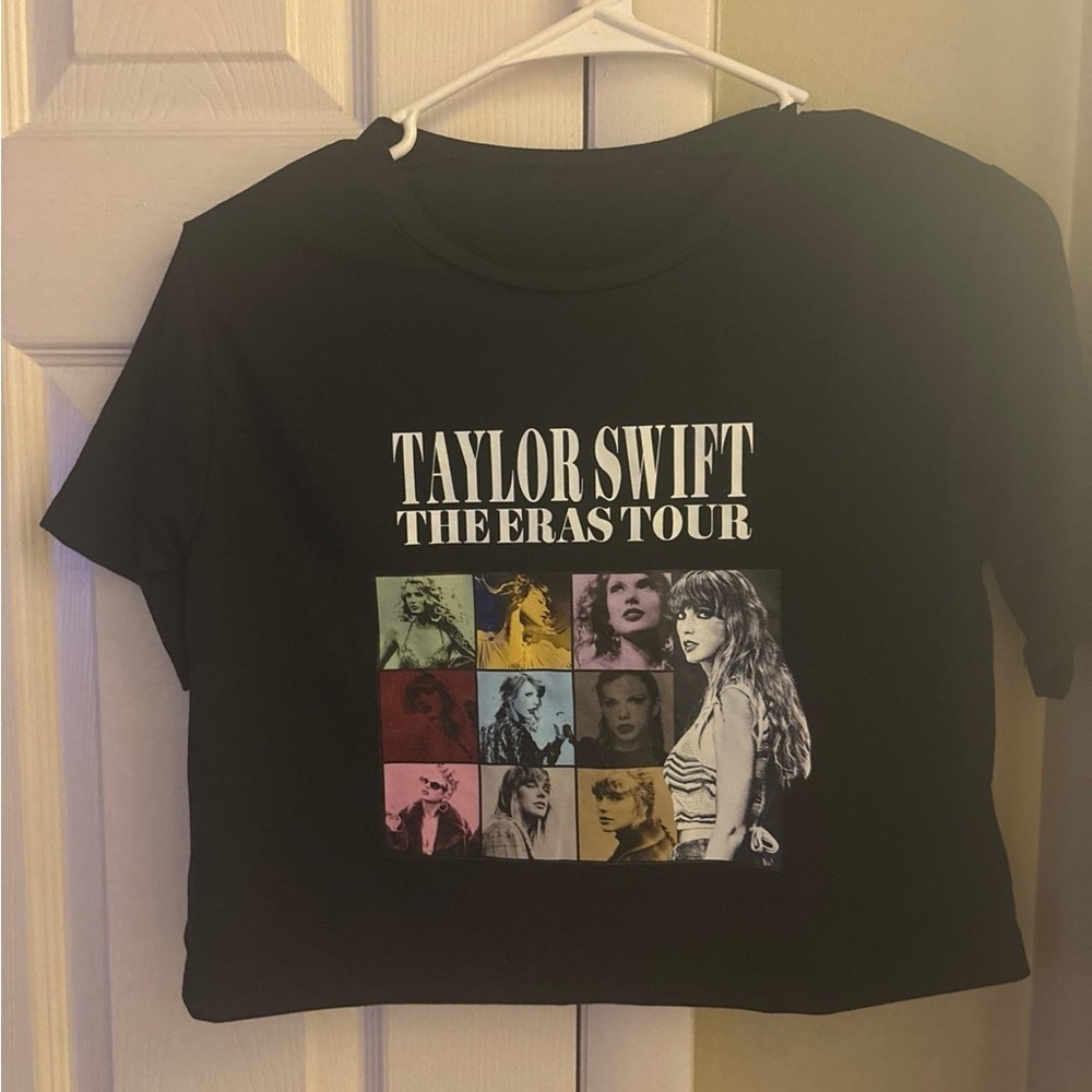 Taylor Swift The Eras Tour Black T-Shirt